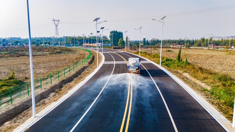 看建雄安丨雄安新區(qū)起步區(qū)這一道路正式通車